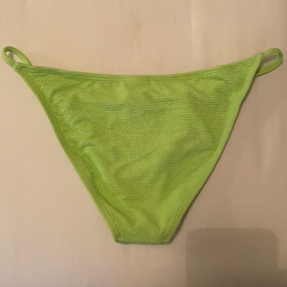 NWT Topshop Neon Green Bikini Bottoms Size 10 - Picture 3 of 10